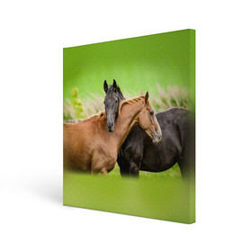 Холст квадратный с принтом Лошади 2 в Курске, 100% ПВХ |  | horse | horseshoe | акварель | головалошади | грива | единорог | жеребец | животные | конь | лошадь | лошадьскрыльями | подкова | природа | рисуноккрасками