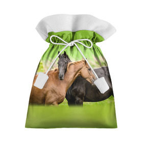 Подарочный 3D мешок с принтом Лошади 2 в Курске, 100% полиэстер | Размер: 29*39 см | horse | horseshoe | акварель | головалошади | грива | единорог | жеребец | животные | конь | лошадь | лошадьскрыльями | подкова | природа | рисуноккрасками