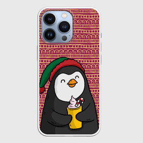 Чехол для iPhone 13 Pro с принтом Пингвиня в Курске,  |  | пингвин