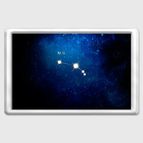 Магнит 45*70 с принтом Овен в Курске, Пластик | Размер: 78*52 мм; Размер печати: 70*45 | звезда | звезды | знак зодиака | космос | овен | созвездие