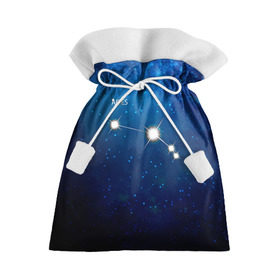 Подарочный 3D мешок с принтом Овен в Курске, 100% полиэстер | Размер: 29*39 см | Тематика изображения на принте: звезда | звезды | знак зодиака | космос | овен | созвездие