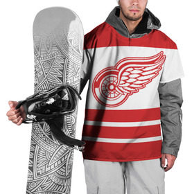 Накидка на куртку 3D с принтом Detroit Red Wings в Курске, 100% полиэстер |  | detroit red wings | hockey | nhl | нхл | спорт | хоккей