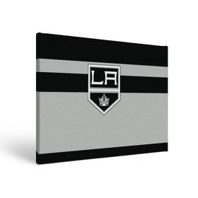 Холст прямоугольный с принтом Los Angeles Kings в Курске, 100% ПВХ |  | hockey | los angeles kings | nhl | нхл | спорт | хоккей