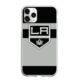 Чехол для iPhone 11 Pro матовый с принтом Los Angeles Kings в Курске, Силикон |  | Тематика изображения на принте: hockey | los angeles kings | nhl | нхл | спорт | хоккей