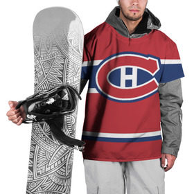 Накидка на куртку 3D с принтом Montreal Canadiens в Курске, 100% полиэстер |  | hockey | montreal canadien | nhl | нхл | спорт | хоккей