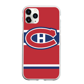 Чехол для iPhone 11 Pro матовый с принтом Montreal Canadiens в Курске, Силикон |  | hockey | montreal canadien | nhl | нхл | спорт | хоккей