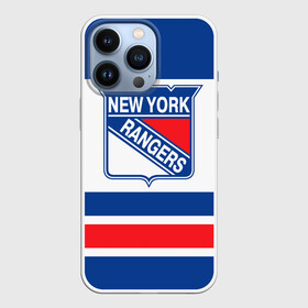 Чехол для iPhone 13 Pro с принтом New York Rangers в Курске,  |  | hockey | new york rangers | nhl | нхл | спорт | хоккей
