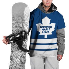 Накидка на куртку 3D с принтом Toronto Maple Leafs в Курске, 100% полиэстер |  | hockey | nhl | toronto maple leafs | нхл | хоккей