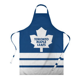 Фартук 3D с принтом Toronto Maple Leafs в Курске, 100% полиэстер | общий размер — 65 х 85 см, ширина нагрудника — 26 см, горловина — 53 см, длина завязок — 54 см, общий обхват в поясе — 173 см. Принт на завязках и на горловине наносится с двух сторон, на основной части фартука — только с внешней стороны | hockey | nhl | toronto maple leafs | нхл | хоккей