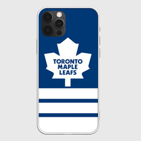 Чехол для iPhone 12 Pro с принтом Toronto Maple Leafs в Курске, силикон | область печати: задняя сторона чехла, без боковых панелей | Тематика изображения на принте: hockey | nhl | toronto maple leafs | нхл | хоккей