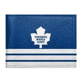 Обложка для студенческого билета с принтом Toronto Maple Leafs в Курске, натуральная кожа | Размер: 11*8 см; Печать на всей внешней стороне | Тематика изображения на принте: hockey | nhl | toronto maple leafs | нхл | хоккей