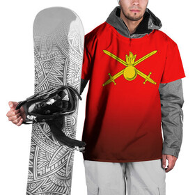 Накидка на куртку 3D с принтом Сухопутные войска в Курске, 100% полиэстер |  | military | армейские | армия | войска | министерство обороны | мо | силовые структуры | сухопутные войска | флаги | эмблемы