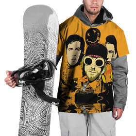Накидка на куртку 3D с принтом Nirvana в Курске, 100% полиэстер |  | Тематика изображения на принте: cobain | curt | nirvana | rock | группа | кобейн | курт | нирвана | рок