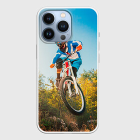 Чехол для iPhone 13 Pro с принтом МТБ в Курске,  |  | extreme | вело | велосипед | маунтинбайк | мтб | экстрим