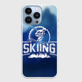 Чехол для iPhone 13 Pro с принтом Лыжный спорт в Курске,  |  | extreme | ski | skiing | горнолыжное | горные лыжи | лыжник | фристайл | экстрим