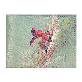 Обложка для студенческого билета с принтом Сноуборд в Курске, натуральная кожа | Размер: 11*8 см; Печать на всей внешней стороне | extreme | snowboard | сноуборд | сноубордист | экстрим
