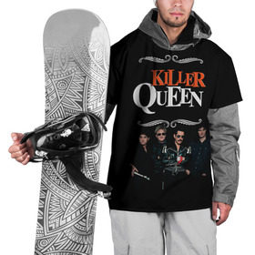 Накидка на куртку 3D с принтом Killer Queen в Курске, 100% полиэстер |  | Тематика изображения на принте: freddie | heavy | mercury | metal | queen | rock | квин | куин | меркури | меркюри | метал | рок | фредди меркьюри | фреди | хэви