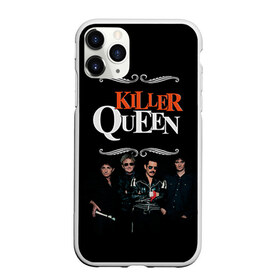 Чехол для iPhone 11 Pro матовый с принтом Killer Queen в Курске, Силикон |  | freddie | heavy | mercury | metal | queen | rock | квин | куин | меркури | меркюри | метал | рок | фредди меркьюри | фреди | хэви