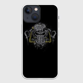 Чехол для iPhone 13 mini с принтом Силовая Броня Т 60 в Курске,  |  | armor | fallout | power | vault | убежище | фаллаут