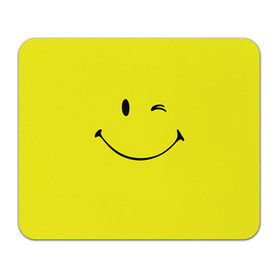 Коврик прямоугольный с принтом Смайл в Курске, натуральный каучук | размер 230 х 185 мм; запечатка лицевой стороны | emoji | smile | жёлтый | смайл | смайлик | улыбка | эмодзи | эмоции