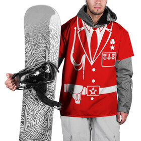 Накидка на куртку 3D с принтом Мундир в Курске, 100% полиэстер |  | 23 февраля | армия | защитник | муднир | мужской праздник | мужчине | одежда | отечества | подарок