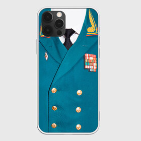 Чехол для iPhone 12 Pro Max с принтом Китель в Курске, Силикон |  | Тематика изображения на принте: 23 февраля | армия | защитник | китель | муднир | мужской праздник | мужчине | одежда | отечества | подарок