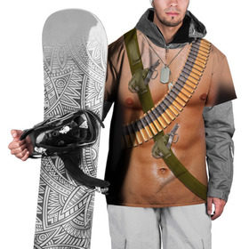 Накидка на куртку 3D с принтом Солдат в Курске, 100% полиэстер |  | 23 февраля | армия | граната | защитник | мужской праздник | мужчине | отечества | подарок | пуля | солдат