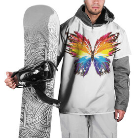 Накидка на куртку 3D с принтом Butterfly в Курске, 100% полиэстер |  | Тематика изображения на принте: 