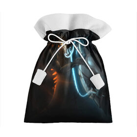 Подарочный 3D мешок с принтом Razor and shadow fiend в Курске, 100% полиэстер | Размер: 29*39 см | Тематика изображения на принте: dota 2 | razor | shadow fiend | дота 2