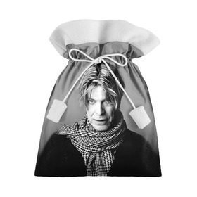 Подарочный 3D мешок с принтом Дэвид Боуи в Курске, 100% полиэстер | Размер: 29*39 см | bowie | david | боуи | дэвид | музыкант | певец | рок