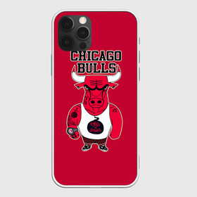 Чехол для iPhone 12 Pro с принтом Chicago bulls в Курске, силикон | область печати: задняя сторона чехла, без боковых панелей | basketball | chicago | chicago bulls | nba | баскет | баскетбол | баскетбольный | булс | нба | спорт | чикаго | чикаго булс