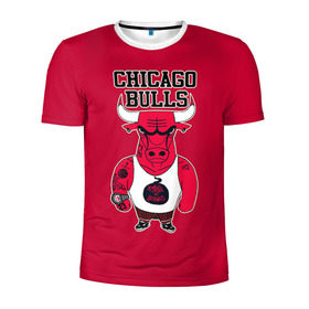 Мужская футболка 3D спортивная с принтом Chicago bulls в Курске, 100% полиэстер с улучшенными характеристиками | приталенный силуэт, круглая горловина, широкие плечи, сужается к линии бедра | basketball | chicago | chicago bulls | nba | баскет | баскетбол | баскетбольный | булс | нба | спорт | чикаго | чикаго булс