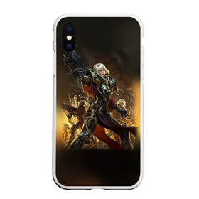 Чехол для iPhone XS Max матовый с принтом Adepta Sororitas в Курске, Силикон | Область печати: задняя сторона чехла, без боковых панелей | Тематика изображения на принте: 40000 | 40k | adepta sororitas | warhammer | вархаммер | ваха | сестры битвы