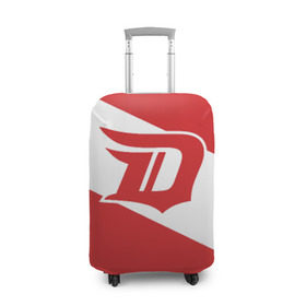 Чехол для чемодана 3D с принтом Detroit Red Wings D в Курске, 86% полиэфир, 14% спандекс | двустороннее нанесение принта, прорези для ручек и колес | detroit red wings | hockey | nhl | нхл | спорт | хоккей