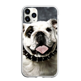 Чехол для iPhone 11 Pro матовый с принтом Английский бульдог в Курске, Силикон |  | Тематика изображения на принте: животное | порода | собака | французский бульдог