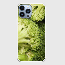 Чехол для iPhone 13 Pro Max с принтом Брокколи в Курске,  |  | vegan | vegetarian | брокколи | будизм | веган | вегетарианство | йога | сыроедение | фитнес