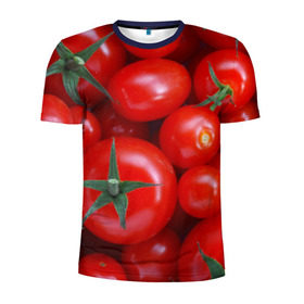 Мужская футболка 3D спортивная с принтом Томатная в Курске, 100% полиэстер с улучшенными характеристиками | приталенный силуэт, круглая горловина, широкие плечи, сужается к линии бедра | tomato | vegan | vegetarian | будизм | веган | вегетарианство | йога | помидор | сыроедение | томат | фитнес | ягода