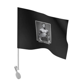 Флаг для автомобиля с принтом Мэнни Пакьяо чб в Курске, 100% полиэстер | Размер: 30*21 см | Тематика изображения на принте: boxing | бокс | боксер | мэнни | мэнни пакьяо | пакьяо | спорт | чемпион мира