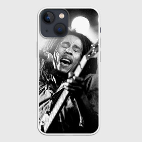 Чехол для iPhone 13 mini с принтом Боб Марли 2 в Курске,  |  | Тематика изображения на принте: bob marley | боб марли | музыка | регги