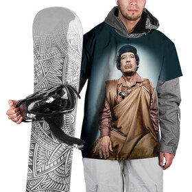Накидка на куртку 3D с принтом Каддафи 1 в Курске, 100% полиэстер |  | каддафи | муаммар каддафи | революция