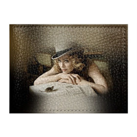 Обложка для студенческого билета с принтом Мадонна 1 в Курске, натуральная кожа | Размер: 11*8 см; Печать на всей внешней стороне | madonna | мадонна | музыка