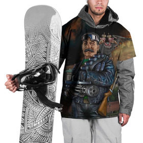 Накидка на куртку 3D с принтом Сталин 3 в Курске, 100% полиэстер |  | Тематика изображения на принте: знаменитости | иосиф сталин | ретро | ссср