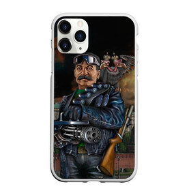Чехол для iPhone 11 Pro матовый с принтом Сталин 3 в Курске, Силикон |  | знаменитости | иосиф сталин | ретро | ссср