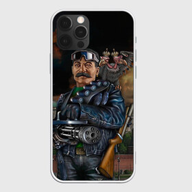 Чехол для iPhone 12 Pro Max с принтом Сталин 3 в Курске, Силикон |  | знаменитости | иосиф сталин | ретро | ссср