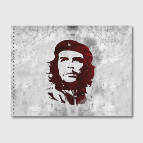 Альбом для рисования с принтом Че Гевара 1 в Курске, 100% бумага
 | матовая бумага, плотность 200 мг. | ernesto che guevara | куба | революционер | революция | ретро | эрнесто че гевара