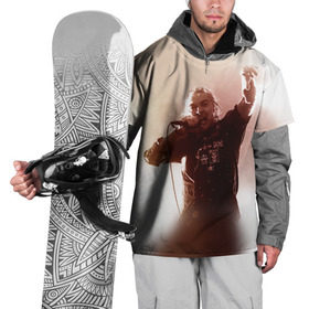 Накидка на куртку 3D с принтом Горшок в Курске, 100% полиэстер |  | Тематика изображения на принте: король и шут