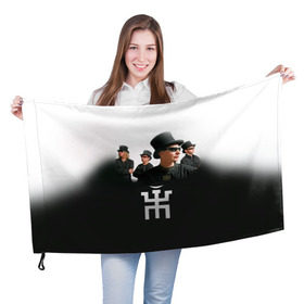 Флаг 3D с принтом Пикник 1 в Курске, 100% полиэстер | плотность ткани — 95 г/м2, размер — 67 х 109 см. Принт наносится с одной стороны | пикник