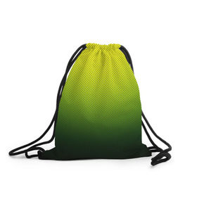 Рюкзак-мешок 3D с принтом Зелёная текстура в Курске, 100% полиэстер | плотность ткани — 200 г/м2, размер — 35 х 45 см; лямки — толстые шнурки, застежка на шнуровке, без карманов и подкладки | зелёный | текстура | цветовой переход