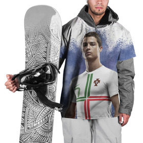 Накидка на куртку 3D с принтом Криштиану Роналду в Курске, 100% полиэстер |  | Тематика изображения на принте: real madrid | ronaldo | криштиану роналду | футбол