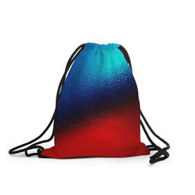 Рюкзак-мешок 3D с принтом Цветовой переход красный в Курске, 100% полиэстер | плотность ткани — 200 г/м2, размер — 35 х 45 см; лямки — толстые шнурки, застежка на шнуровке, без карманов и подкладки | цветовой переход
